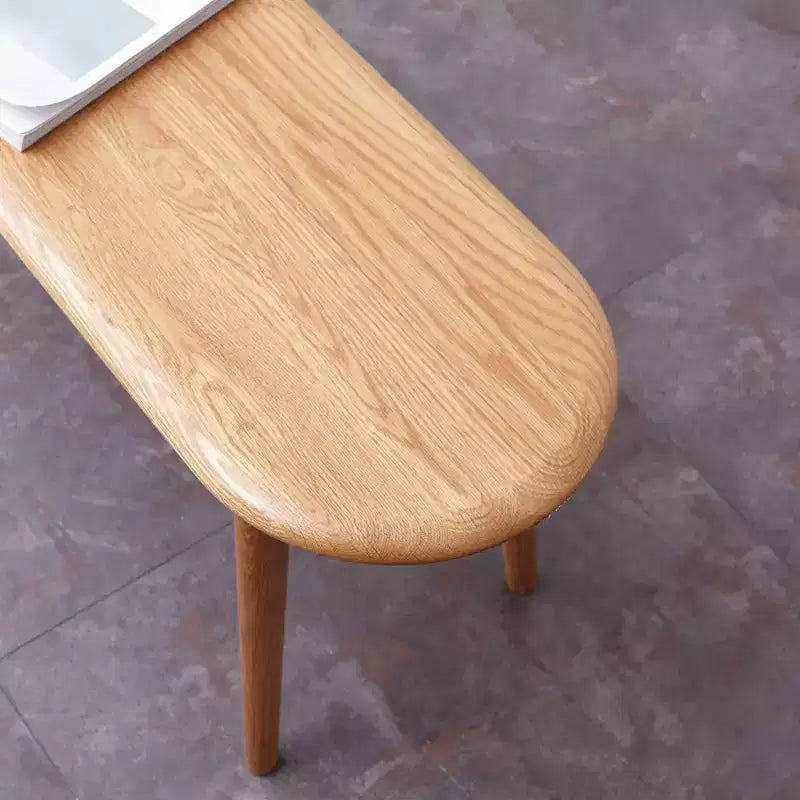 Banc de salle à manger en bois massif naturel, 120 cm de large