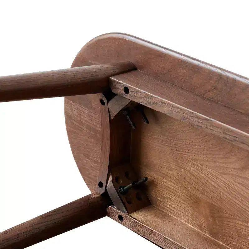 Banc de salle à manger en bois massif naturel, 120 cm de large