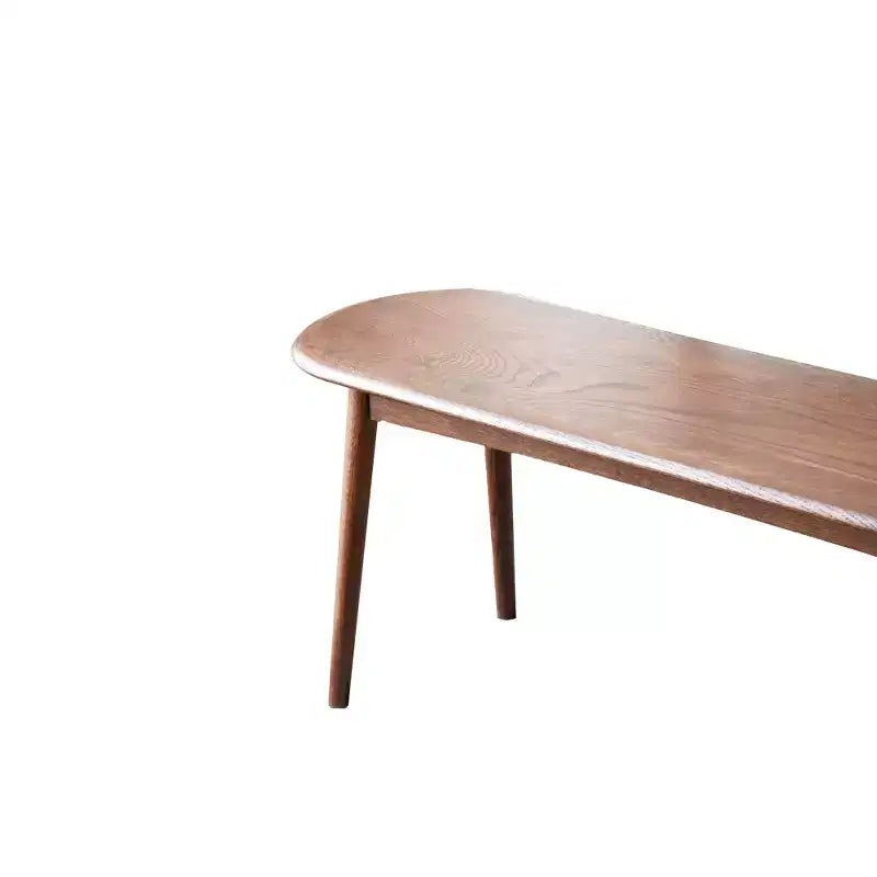Banc de salle à manger en bois massif naturel, 120 cm de large