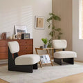 Set of 2 Accent Chair, Modern Lounge Chair Upholstered Accent Seating for Living Room, Bedroom -ModernLuxe