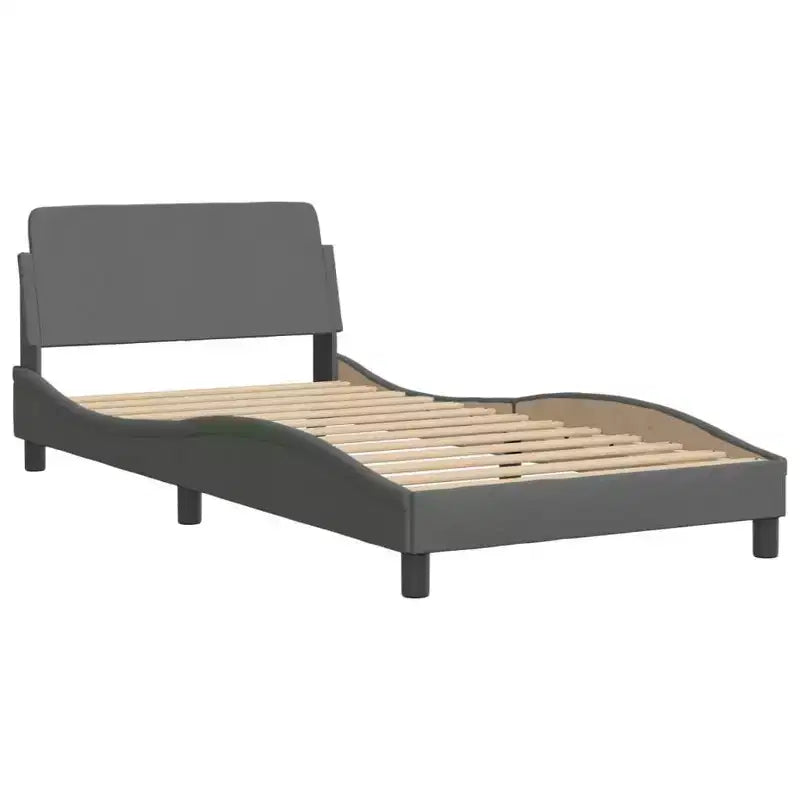 Cadre de lit avec LED sans matelas