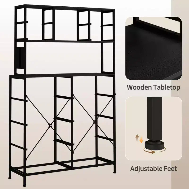 Commode avec 12 tiroirs en tissu, Commode de chambre avec station de recharge, Commodes et chiffonniers
