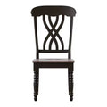 Ohana Two-Tone Antique Cross Back Dining Chairs (Set of 2) - iNSPIREQ