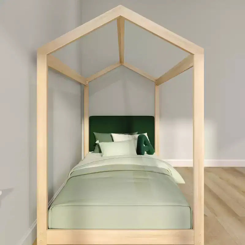 Lit double superposé + tête de lit flottante pour lits superposés