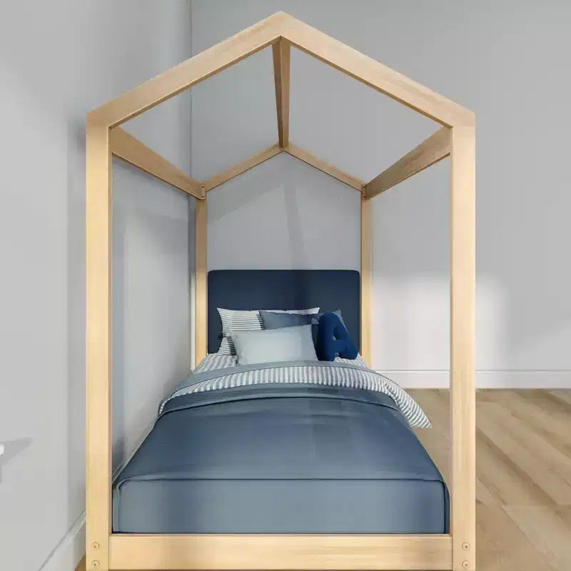 Lit double superposé + tête de lit flottante pour lits superposés