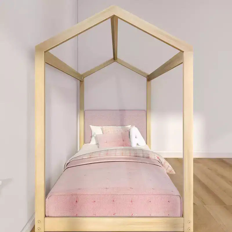Lit double superposé + tête de lit flottante pour lits superposés