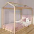 Twin House Bed + Floating Headboard for Bunks, Twin 945 x 535mm